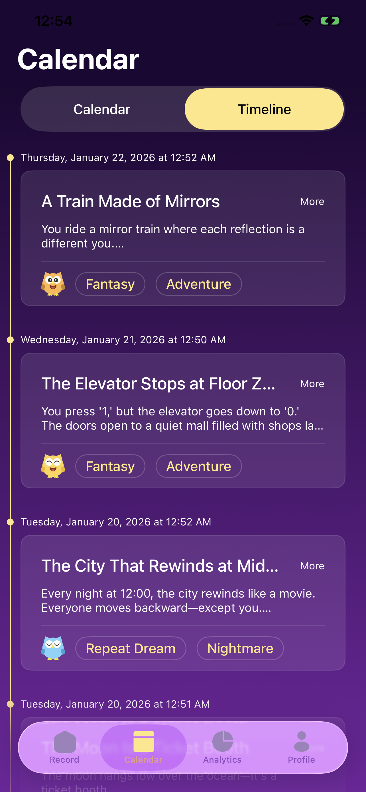Dream Journal screenshot 3